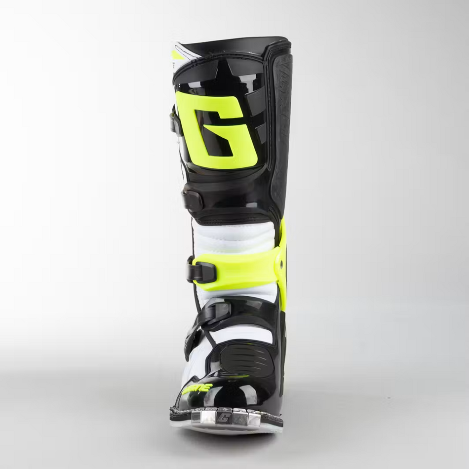 GAERNE SG 10 BOOTS WHITE/BLACK/YELLOW
