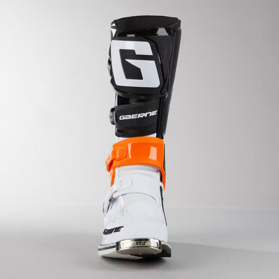 GAERNE SG 12 BOOTS ORANGE/BLACK/WHITE