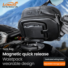 Load image into Gallery viewer, LOBOO Tank Bag BTB05SBK