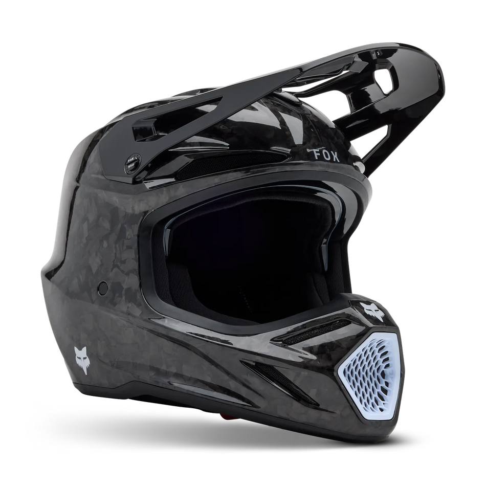 V3 RS CARBON SOLID HELMET [BLACK]