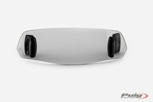 Load image into Gallery viewer, VISOR MULTIADJUSTABLE CLIP-ON 313X100MM C/SMOKE