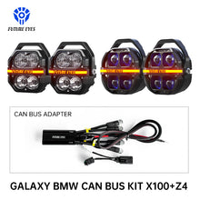 Load image into Gallery viewer, Motorcycle Lights Galaxy 2-pairs - Kit:X100+Z4