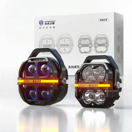 Motorcycle Lights Galaxy 2-pairs - Kit:X100+Z4