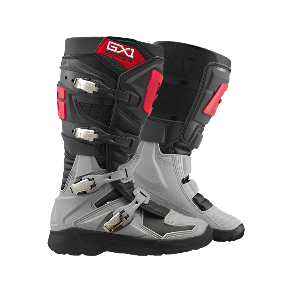 GAERNE GX1 EVO BOOTS ANTHRACITE/GREY/RED