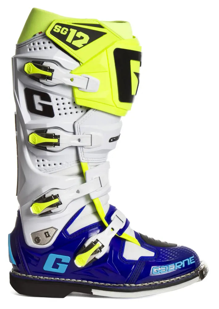 SG 12 BLUE WHITE YELLOW