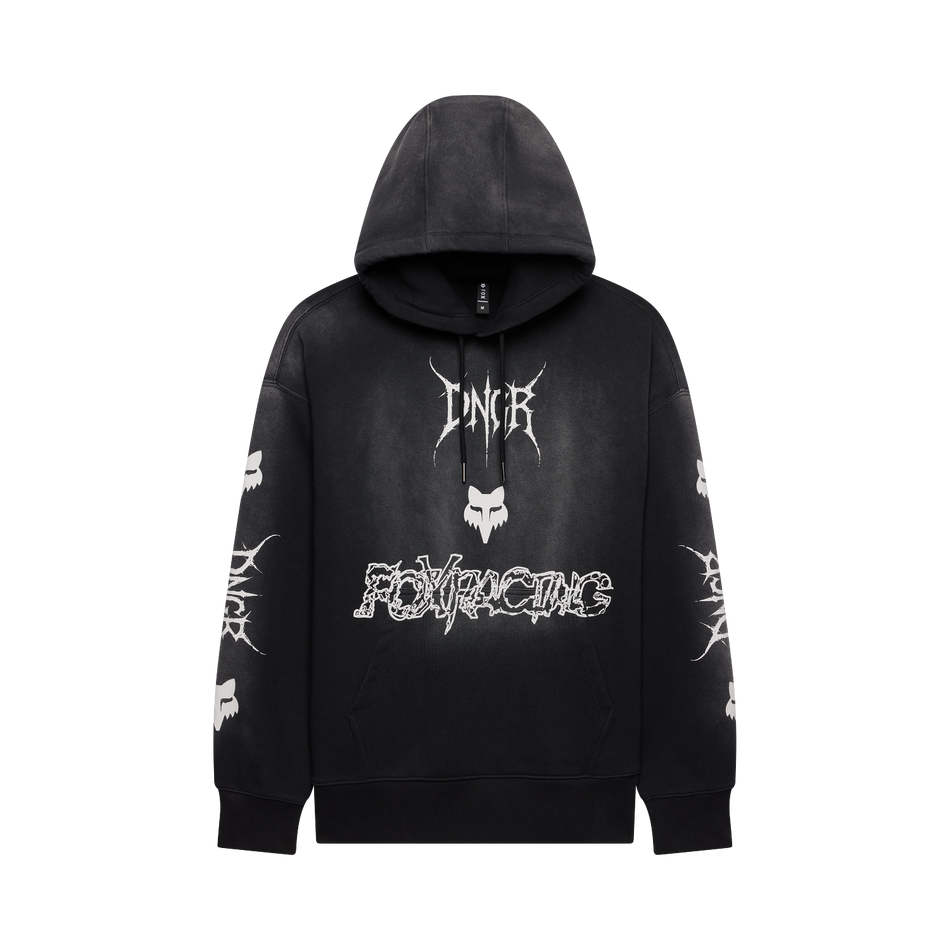 DNGR HEAVYWEIGHT FLEECE PULLOVER HOODIE [BLACK]