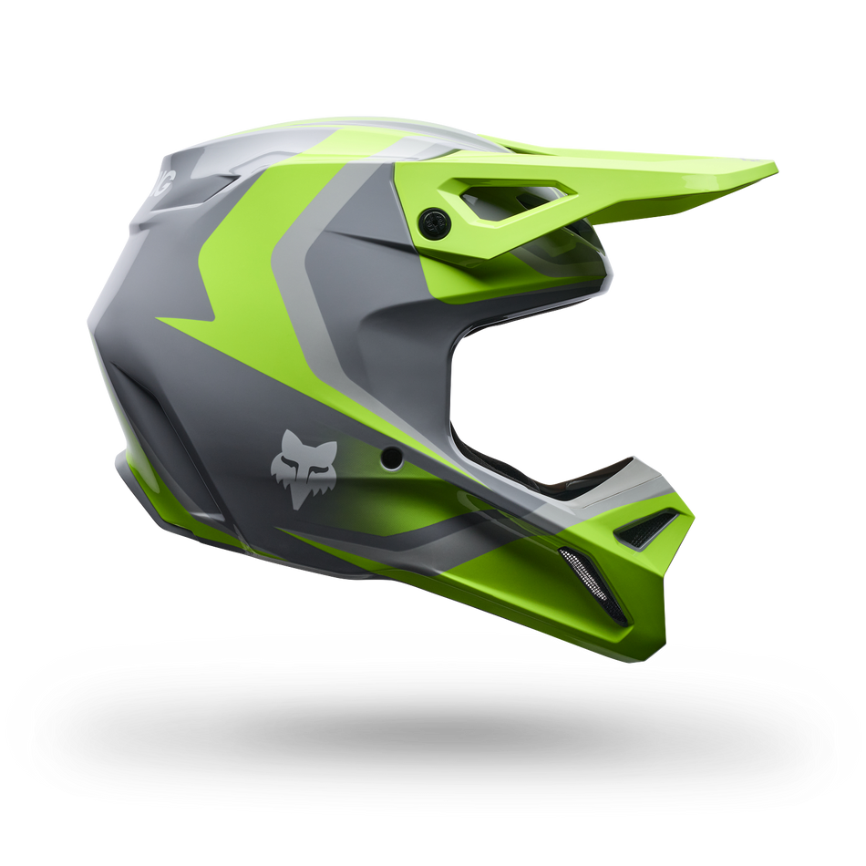 YTH V1 FRAME HELMET [GREY/YELLOW]
