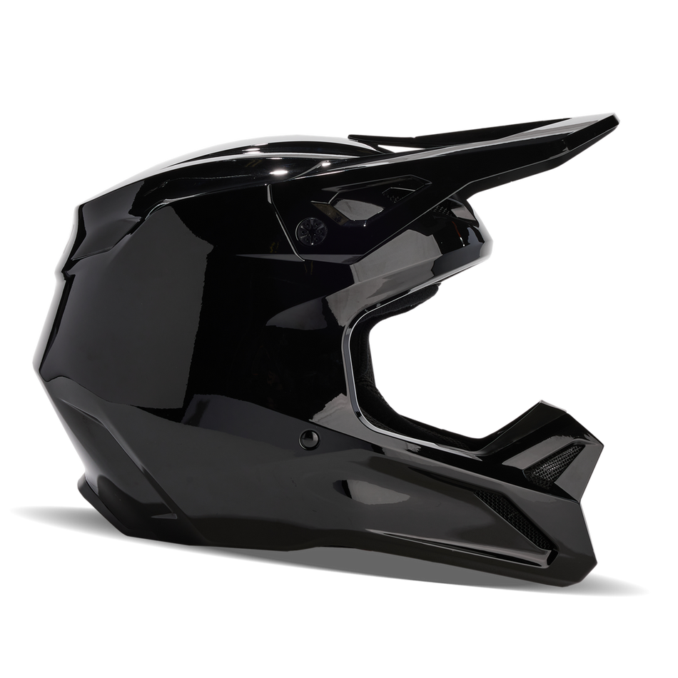 V1 SOLID HELMET [BLACK]