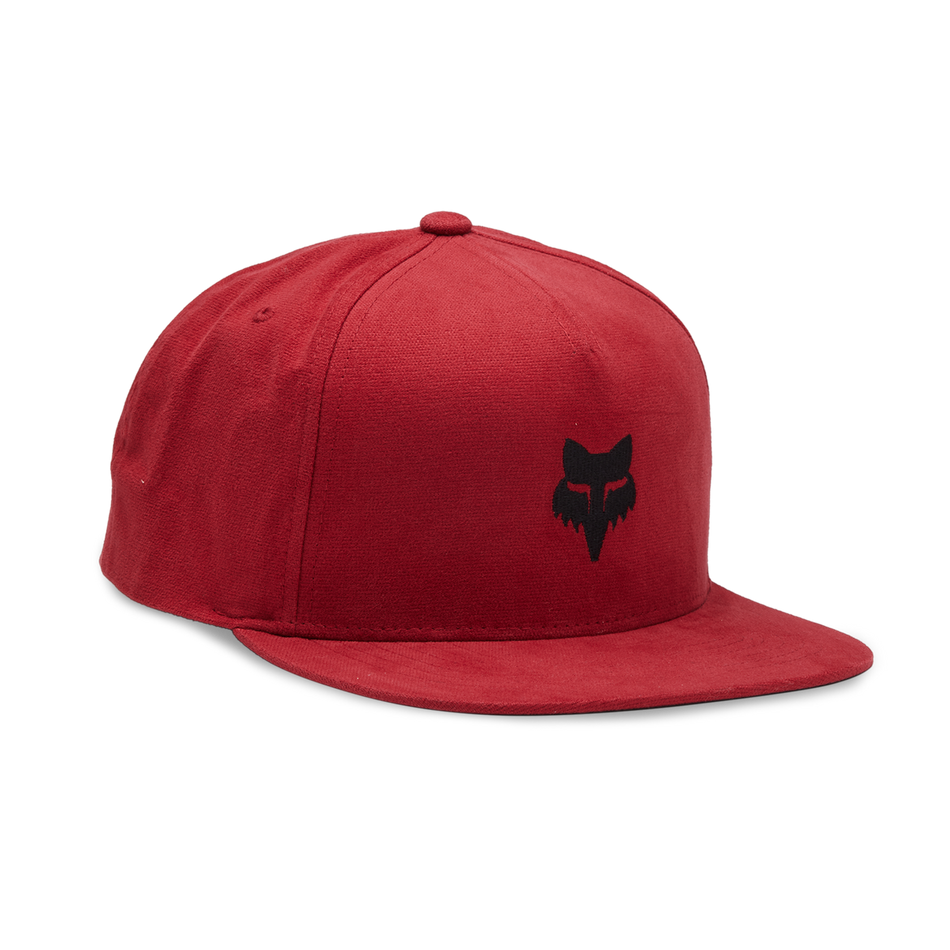 FOX HEAD SNAPBACK HAT [FLAME RED]