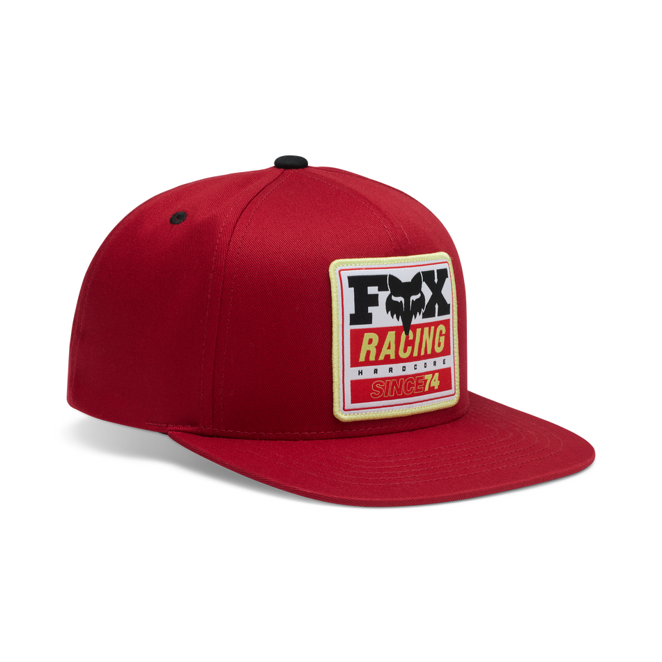 SINCE 74 SNAPBACK HAT [CHILI RED]