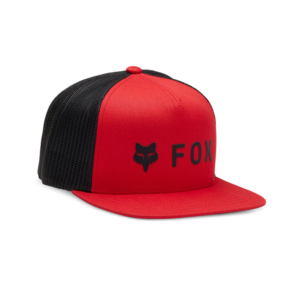 ABSOLUTE MESH SNAPBACK HAT [FLAME RED]