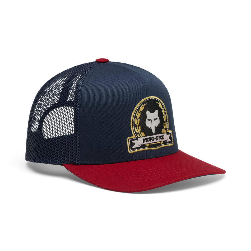 CREST TRUCKER HAT [Midnight Blue]