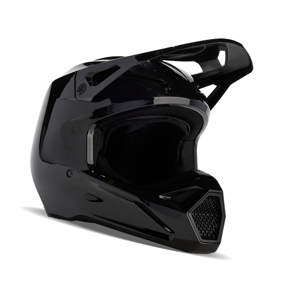 V1 SOLID HELMET [BLACK]