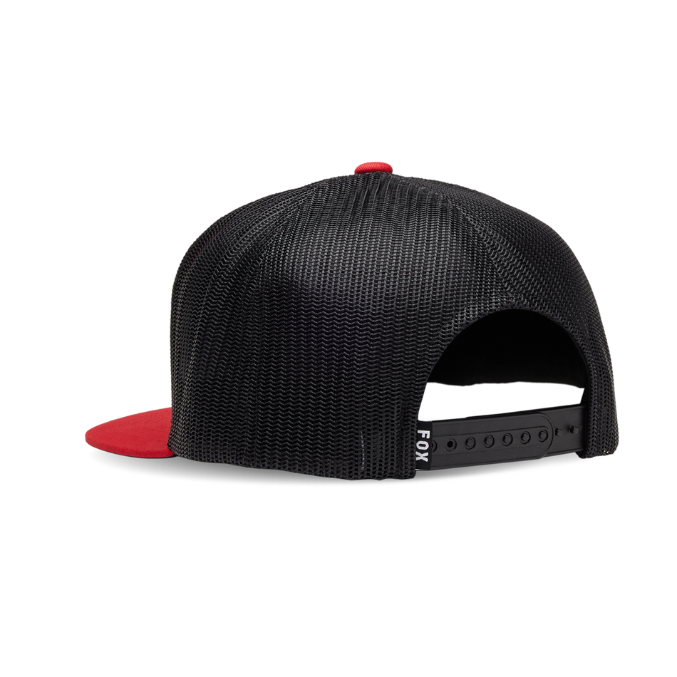 ABSOLUTE MESH SNAPBACK HAT [FLAME RED]