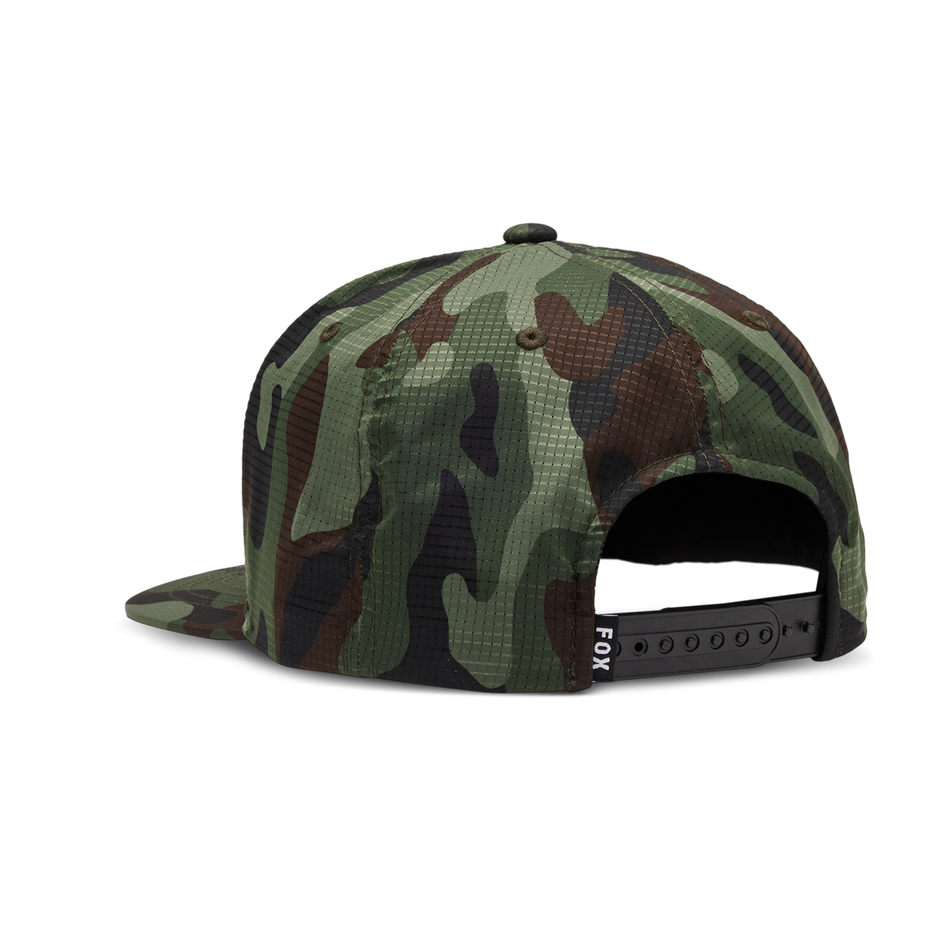 FOX HEAD CAMO TECH SNAPBACK HAT [Green Camouflage]