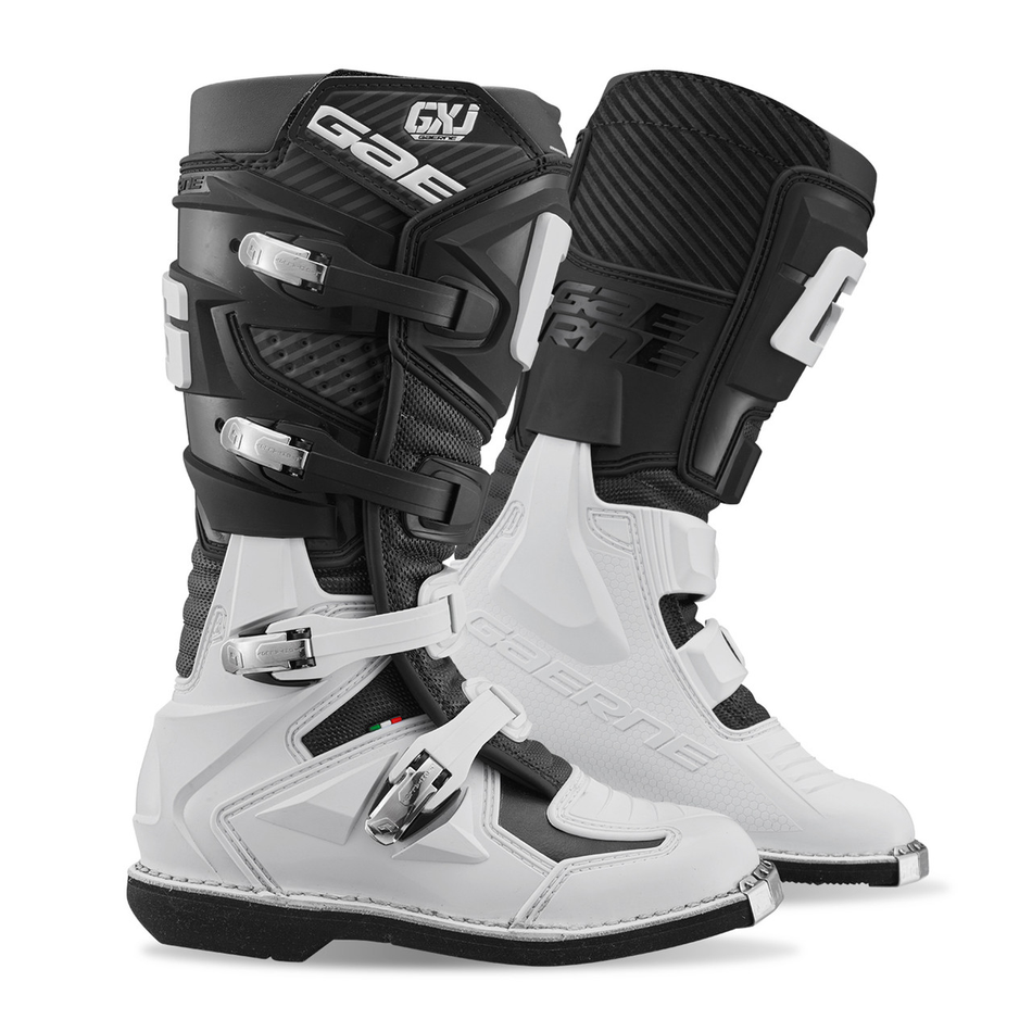 GAERNE GX-J KIDS BOOTS BLACK/WHITE