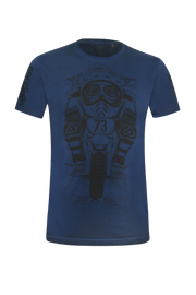 ACERBIS T-Shirt SP Club Shield Royal Blue