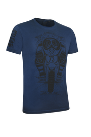 ACERBIS T-Shirt SP Club Shield Royal Blue
