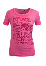 ACERBIS T-Shirt SP Club Rush Lady Fuschia