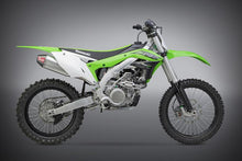 Load image into Gallery viewer, Yoshimura Kawasaki KX450F 16-18 RS-4 Stainless Slip-On, w- Aluminum Muffler