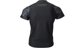 SLIPPERY Rashguard Short Sleeve Underwear - Black-Camo