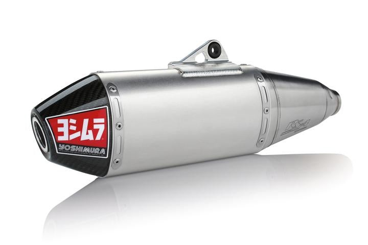 Yoshimura KTM 350 SX-F 13-15-XC-F 14-15 RS-4 STAINLESS FULL SYSTEM, W- ALUMINUM MUFFLER