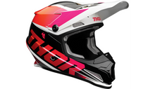 Load image into Gallery viewer, THOR Sector Fader Helmet Orange-Magenta