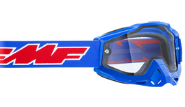 FMF PowerBomb Enduro Rocket Goggles Blue - Clear