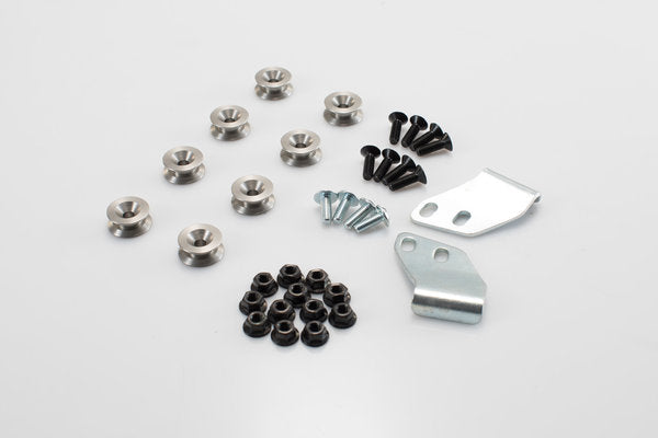 SW MOTECH Adapter kit for PRO side carrier. For TRAX, NANUK side cases.For 2 cases