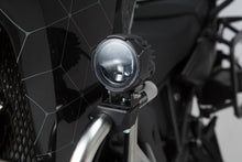 Load image into Gallery viewer, SW MOTECH Crash bar clamps for lights. Black. For Ø 22-25,4-26-27-28 mm crash bars