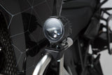 SW MOTECH Crash bar clamps for lights. Black. For Ø 22-25,4-26-27-28 mm crash bars